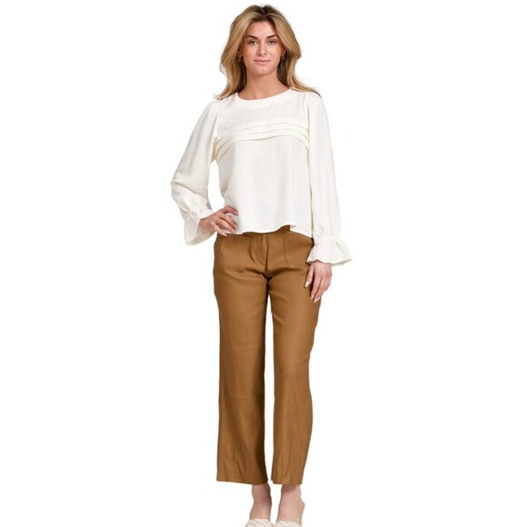 Taylor Tillman Tops - Emerson Top - Cream